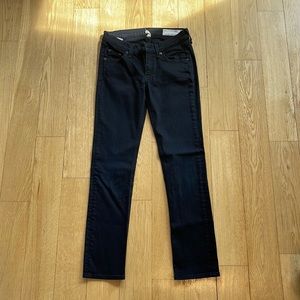 Rag and bone size 25 skinny dark blue Jean